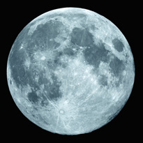 Mondphase: der Vollmond